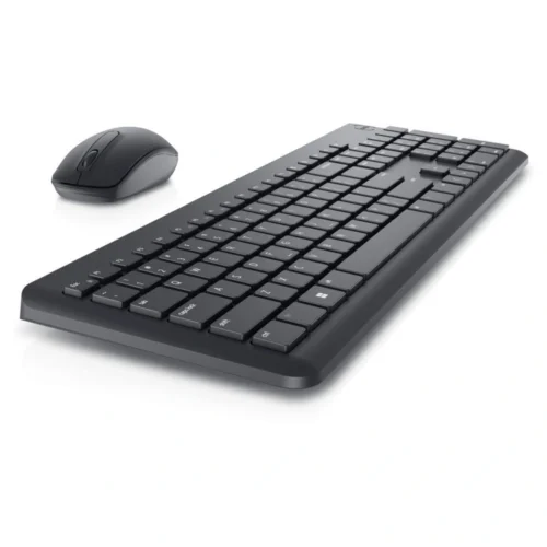 Dell KM3322W Wireless Keyboard & Mouse Original Combo with Anti-fade & Spill-resistant Keys (Black) ماوس و كيبورد وايرلس ديل اوريجنال