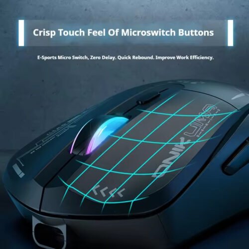 Onikuma CW917 Wireless Gaming Mouse 4800 DPI White ماوس جيمنج