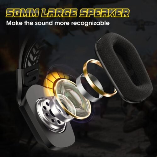 Onikuma X13 Gaming Headset Wired Black هيدفون جيمينج