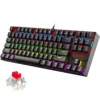 اشتري كيبورد Redragon K552-KR بمفاتيح Red Switch السريعة وإضاءة Rainbow في مصر. تصميم TKL مدمج، وهيكل معدني متين لأفضل أداء جيمنج.