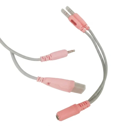 Onikuma K5 Gaming Headset With Mic And Noise Cancelling - Pink هيدفون جيمينج بينك