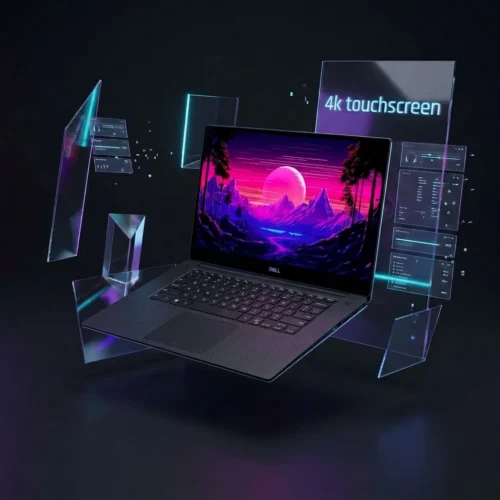 Dell Precision 5540 Core i7-9850H /Ram 16G /SSD 512 /Nvidia T1000 4G /15.6 4K Touch لابتوب ديل استيراد شاشة تاتش بدقة 4K