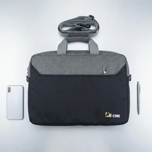 E-CASE 1710 Laptop HandBag Protective Laptop Shoulder Bag for 15.6 Inch Laptop شنطة لابتوب