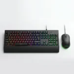 Keyboard and Mouse USB Wired Gaming SET EZRA AM27 Mouse & X5 Gaming Keyboard Combo كيبود و ماوس جيمينج X5/EZRA