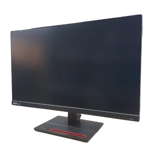 شاشة استيراد Lenovo ThinkVision T27p-10 بمقاس 27 بوصة ودقة 2K QHD وبنل IPS ألوان ممتازة للمصممين والمبرمجين بأفضل سعر في مصر.