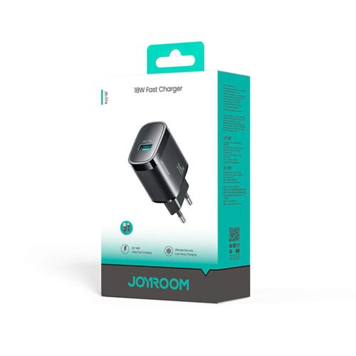 Charger JOYROOM JR-TF4 USB-A 18W + Cable Micro A9 2.4A 1 Meter شاحن موبايل ١٨ واط و كابل يو اس بي I