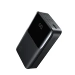 Joyroom JR-QP192 mini Power Bank 2x Type-C + USB-A 22.5W Fast Charging 20000mAh – Black باوربنك جويروم ٢٠٠٠٠ مللي أمبير