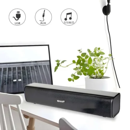 Kisonli I-600 USB Computer Speaker Soundbar سماعات ساوند بار كيسونلي للكمبيوتر