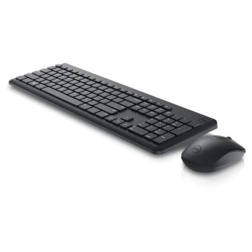 Dell KM3322W Wireless Keyboard & Mouse Original Combo with Anti-fade & Spill-resistant Keys (Black) ماوس و كيبورد وايرلس ديل اوريجنال