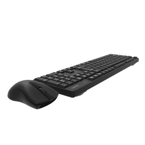 Philips C501 Wireless Keyboard And Mouse Combo Arabic / English Keys - Black كيبورد و ماوس وايرلس كومبو فيليبس