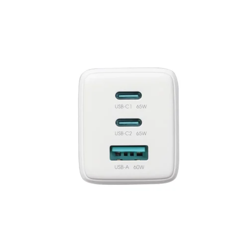 اشترِ طقم شاحن Joyroom JR-TG10 بقوة 65 واط GaN بمصر. 3 منافذ شحن مع كابل تايب سي 100 واط للابتوب والموبايل بأفضل سعر. توصيل سريع!