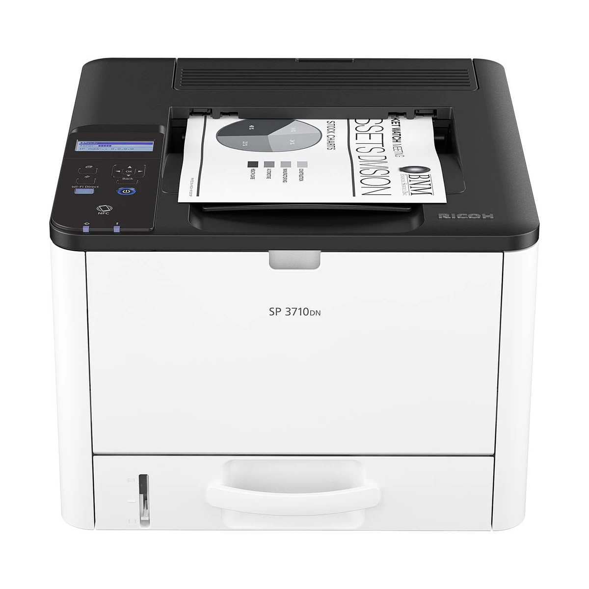 Ricoh SP 3710DN Mono Laser Printer طابعة ريكو ليزر أسود استيراد بحالة الممتازة 1 اشترِ طابعة ريكو RICOH SP 3710DN ليزر أسود استيراد بحالة الممتازة بمصر. سرعة 32 صفحة/دقيقة، طباعة دوبلكس، وشبكة Ethernet بأفضل سعر من KCS Store.