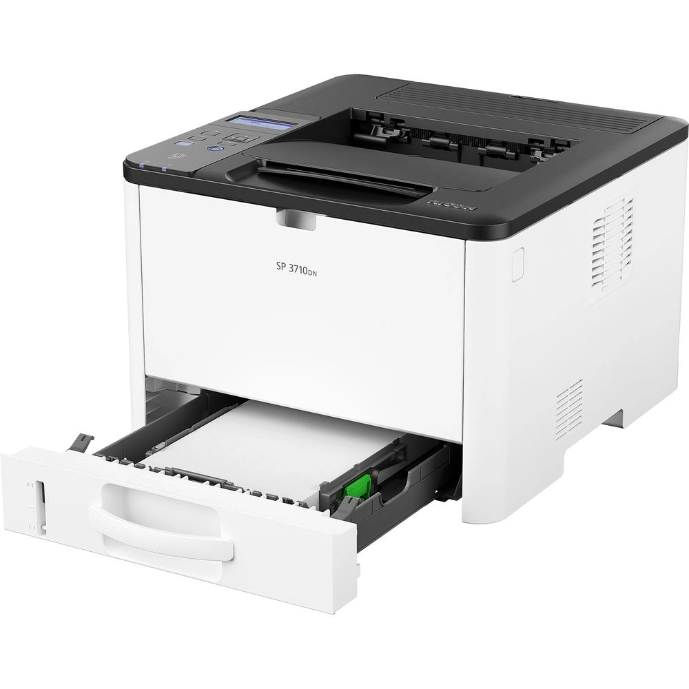 Ricoh SP 3710DN Mono Laser Printer طابعة ريكو ليزر أسود استيراد بحالة الممتازة 5 اشترِ طابعة ريكو RICOH SP 3710DN ليزر أسود استيراد بحالة الممتازة بمصر. سرعة 32 صفحة/دقيقة، طباعة دوبلكس، وشبكة Ethernet بأفضل سعر من KCS Store.