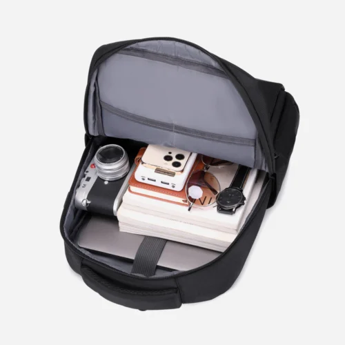اشترِ شنطة لابتوب RAHALA RAL-503 بملمس جلد فاخر بمصر. شنطة ظهر مقاومة للماء تتسع للابتوب 15.6 بوصة بحماية عالية وأفضل سعر من KCS Store.