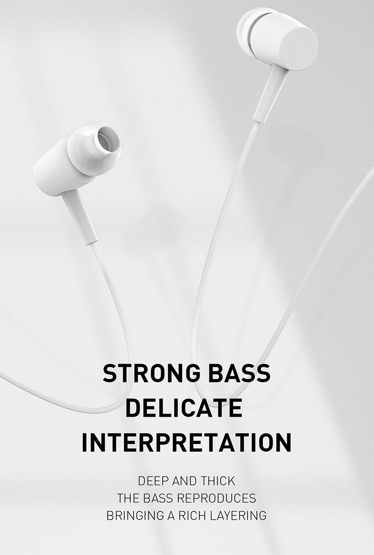 Recci REP-L06 3.5mm Wired In ear Earpiece Earphones سماعة موبايل سلكية 2 اشترِ سماعة Recci REP-L06 السلكية بمصر. صوت نقي بحجم 10 مم، كابل TPE متين بطول 1.2 متر، ومنفذ 3.5 مم بأفضل سعر. استمتع بمكالماتك وموسيقاك!
