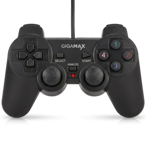اشترِ دراع ألعاب سلكي للكمبيوتر GigaMax GP-4040 بمصر. ذراع فردي بهزاز سينجل، أزرار استجابة سريعة وتوصيل Plug & Play بأفضل سعر من KCS Store.