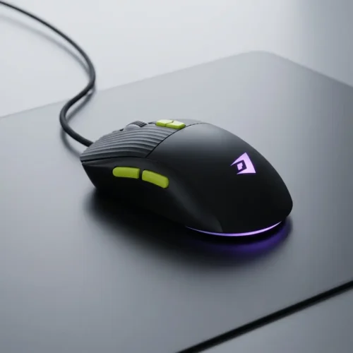 اشترِ ماوس الألعاب Jertech XP15 بمصر. وزن خفيف 62.4 جرام، حساس 3600 DPI، وإضاءة RGB بتصميم النمر بأفضل سعر. اضمن سرعة رد الفعل!