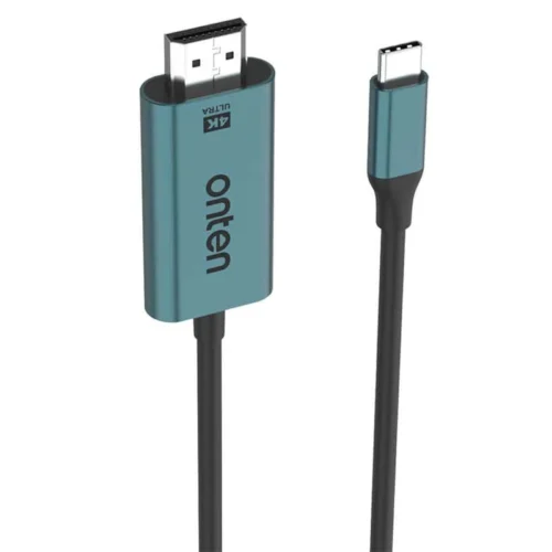 اشترِ كابل Onten ONT-UC952 تايب سي لـ HDMI بمصر. طول 1.8 متر، يدعم دقة 4K وميزة Screen Mirror للشاشات والمقذوفات بأفضل سعر. توصيل سريع!