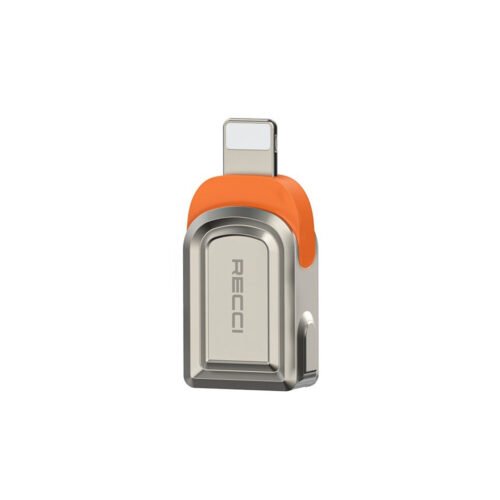 اشترِ محول Recci RDS-A16L Lightning OTG للآيفون والآيباد بمصر. سرعة نقل بيانات USB 3.0 تصل إلى 5Gbps وتصميم مدمج بأفضل سعر من KCS Store