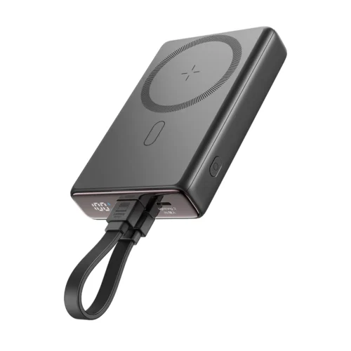 اشتري باور بنك Joyroom JR-PBM01 سعة 10000mAh بقدرة 20W وشحن لاسلكي مغناطيسي وستاند مدمج بأفضل سعر في مصر. تسوق الآن من متجرنا مع توصيل سريع!