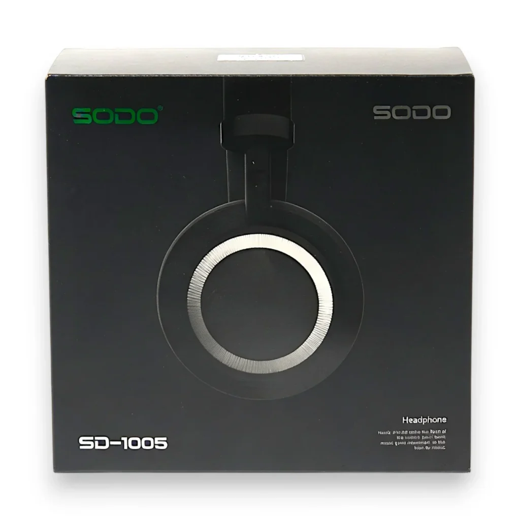 اشترِ هيدفون SODO SD-1005 الأصلي بمصر. دعم Bluetooth 5.0، كارت ميموري TF، كابل AUX، مشغلات 40mm وبطارية تدوم حتى 6 ساعات بأفضل سعر من KCS Store.