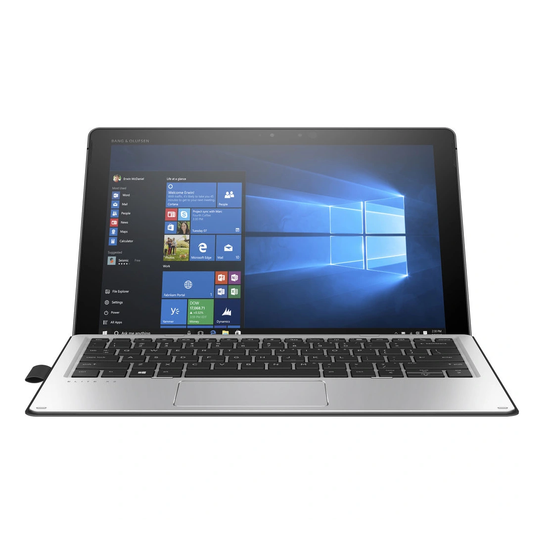 HP Elite X2 1012 G2 2 in 1 Core i5-7200U /Ram 8G /SSD 256G /12.5 inch 2K Touch Screen لابتوب اتش بي ٢ في ١ الجيل السابع تاتش شاشة 2K 1 اشترِ لابتوب HP Elite x2 1012 G2 2-in-1 شاشة 2K Touch استيراد ممتازة بمصر. معالج i5 جيل 7، رام 8G، وهارد 256G SSD بأفضل سعر من KCS Store.