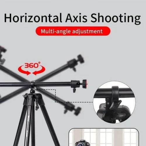 اشترِ تريبود Jmary KP-2207 بمصر. حامل ثلاثي احترافي للموبايل والكاميرا، معدني متين، ارتفاع 39-133 سم مع رأس 2in1 وحقيبة بأفضل سعر من KCS Store.