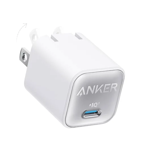 اشترِ شاحن Anker Zolo 30W GaN بمصر. شواحن انكر أصلية مع كابل Type-C لشحن آيفون وسامسونج بسرعة وأمان مع ضمان الأصالة بالسيريال من KCS Store.