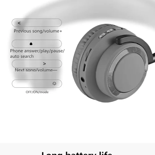 اشترِ هيدفون SODO SD-1005 الأصلي بمصر. دعم Bluetooth 5.0، كارت ميموري TF، كابل AUX، مشغلات 40mm وبطارية تدوم حتى 6 ساعات بأفضل سعر من KCS Store.