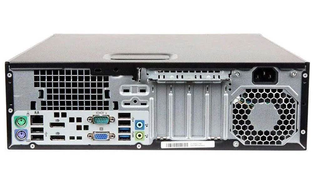 HP EliteDesk 800 G1 Desktop i5-4570/ Ram 8G/ 128G SSD/ 500G HDD/ 250W جهاز كمبيوتر مكتبي إستيراد الجيل الرابع 5 اشتري كمبيوتر HP EliteDesk 800 G1 استيراد بحالة الزيرو معالج i5 وهارد SSD+HDD. أفضل سعر كيسة اوريجنال في مصر مع توصيل سريع للباب.