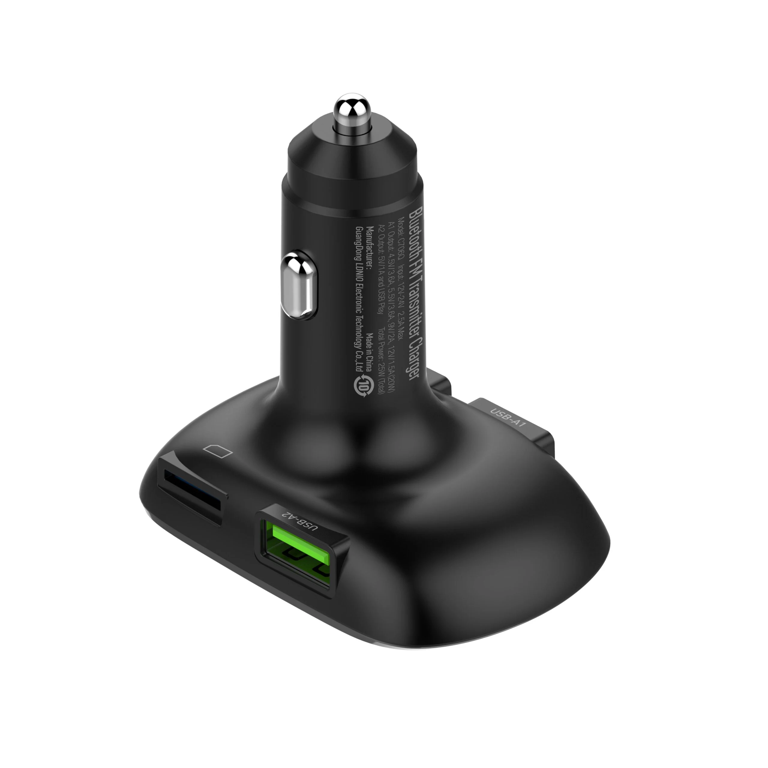LDNIO C706Q Bluetooth 5.0 Player Car 25W USB-A Car Charger مشغل بلوتوث للسيارة مزود بشاحن سريع للموبايل بقدرة ٢٥ واط 3 اشترِ LDNIO C706Q بمصر. شاحن سيارة 25W QC3.0، مشغل Bluetooth 5.0 FM Transmitter وشاشة LED لمراقبة الجهد بأفضل سعر من KCS Store.