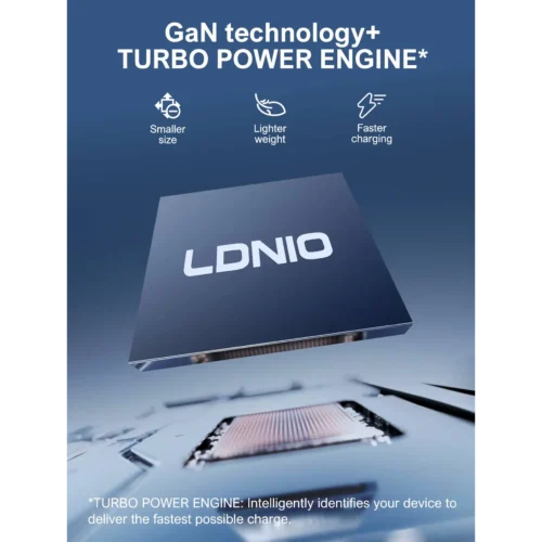 اشترِ مشترك LDNIO SC1 شاحن GaN 45W بمصر. 2 مقبس AC و3 منافذ USB/C وشاشة رقمية ليد لمراقبة الطاقة، وسعة 2500W بأفضل سعر من KCS Store.