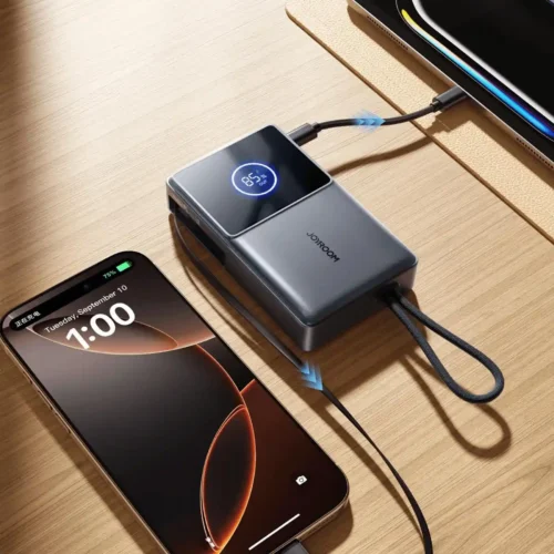اشترِ باور بنك Joyroom JR-PR1 الأصلي 10000mAh بقدرة 22.5W بمصر. مزود بكابل Type-C قابل للسحب وشاشة ديجيتال وشحن سريع بأفضل سعر من KCS Store.