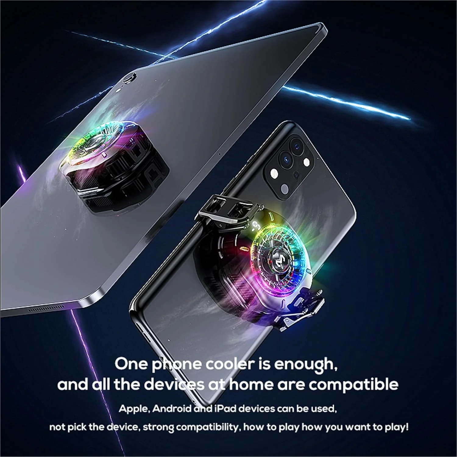 MEMO CX19 Mobile Cooling Fan RGB Digital Display Frozen Phone Cooler مبرد موبايل بمروحة ذات تبريد جليدي بإضاءة مميزه و تثبيت مغناطيسي و تعليق 8 اشتري مبرد هواتف MEMO CX10 بقدرة تبريد جليدية أشباه موصلات وشاشة حرارة وإضاءة RGB وتثبيت مغناطيسي + كليب. أفضل مبرد للجيمينج بسعر ممتاز وتوصيل سريع في مصر.