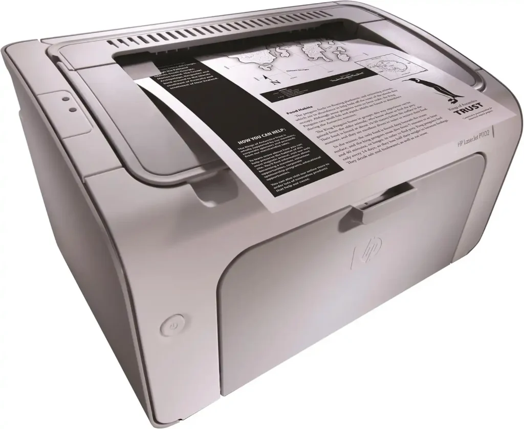 اشترِ طابعة HP LaserJet Pro P1102 استيراد فرز أول Grade A1 بمصر. طابعة ليزر أسود اقتصادية بسرعة 18ppm وتوفر في الحبر بأفضل سعر من KCS Store.