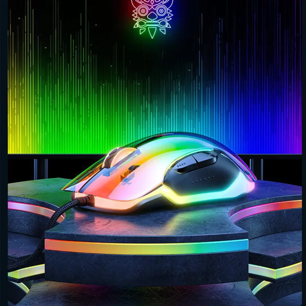 Home 47 اشتري ماوس Onikuma CW925 الجيمنج الشفاف بسنسور 12800DPI وإضاءة RGB. ماوس برمجة احترافي بـ 1000Hz Polling Rate بأفضل سعر في مصر مع توصيل سريع.