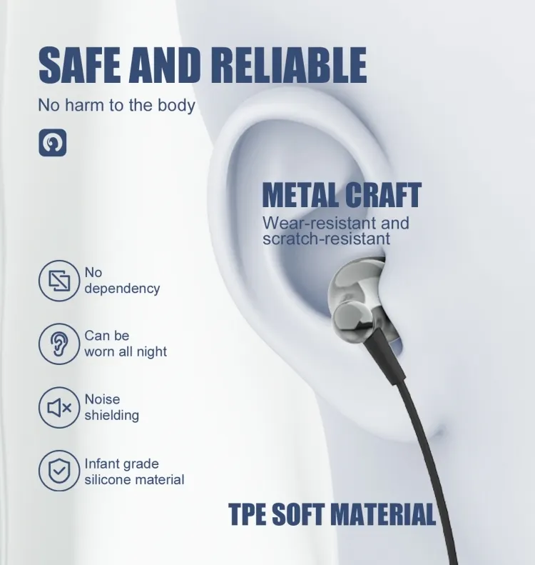 LDNIO HP08 Wired Stereo Metal Crafted Earphone In Ear Headset سماعة أذن سلكية مصنوعة من المعدن بنقاء صوت و مايك فائق الجودة 5 اشترِ سماعة LDNIO HP08 السلكية المعدنية بمصر. صوت استيريو نقي، ميكروفون عالي الدقة، كابل TPE مقاوم للقطع، وتصميم فاخر بأفضل سعر من KCS Store.