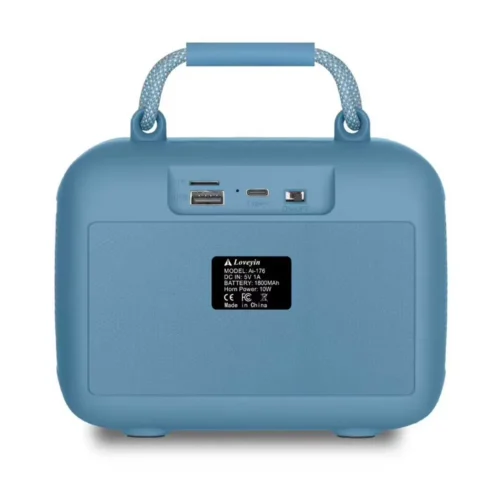 اشترِ سماعة Loveyin Ai-176 الأصلية 10W بمصر. صوت ستيريو قوي، إضاءة RGB مبهجة، بطارية 1800mAh ودعم USB وTF Card بأفضل سعر من KCS Store.