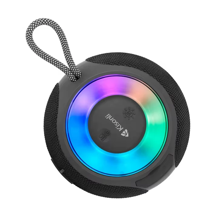KISONLI G16 RGB Portable Speaker 8W Bluetooth Audio FM TF TWS Hands-Free Call Type-C Charging 1800mAh Battery سماعة بلوتوث محمولة ٨ واط كيسونلي 3 اشترِ سماعة KISONLI G16 RGB بـ 8W بمصر. دعم Bluetooth, FM, TF, TWS وشحن Type-C وبطارية 1800mAh بأفضل سعر من KCS Store