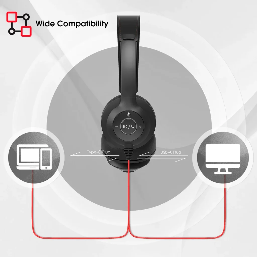 ONIKUMA X37 Wired Professional Noise Cancelling Headphone Type-C to USB HD Audio For Office سماعة هيدفون إحترافي بمايك يدعم تقنية عزل الضوضاء لإستعمال المكاتب و الدراسة 16 اشتري سماعة Onikuma X37 الاحترافية للمكاتب والدراسة بـ USB/Type-C ومايك عازل للضوضاء. أفضل سماعة للمكالمات والاجتماعات بأفضل سعر في مصر.