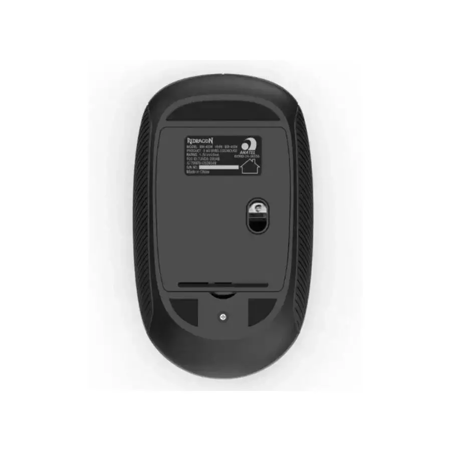 Redragon BM-4094 Wireless Slim Office Silent Clicks 4000 DPI Mouse ماوس سليم ريدراجون بنقرات صامتة و مستشعر ٤٠٠٠ دي بي آي 6 اشتري ماوس Redragon BM-4094 اللاسلكي الصامت بدقة تصل إلى 4000DPI وتصميم Slim خفيف الوزن. الماوس المثالي للعمل المكتبي واللابتوب بأفضل سعر في مصر.