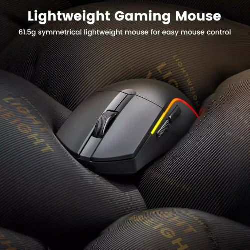 اشتري ماوس Redragon M816-STD DEICIDE الثلاثي التوصيل بأفضل سعر في مصر. وزن خفيف 61g وسنسور PAW3311 حتى 24,000DPI وشحن يدوم حتى 200 ساعة.