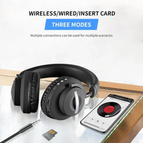 اشترِ هيدفون SODO SD-1006 الأصلية بمصر. دعم Bluetooth 5.1، وضع سلكي ولاسلكي AUX، بطارية 400mAh، راديو FM وكارت ميموري بأفضل سعر من KCS Store.