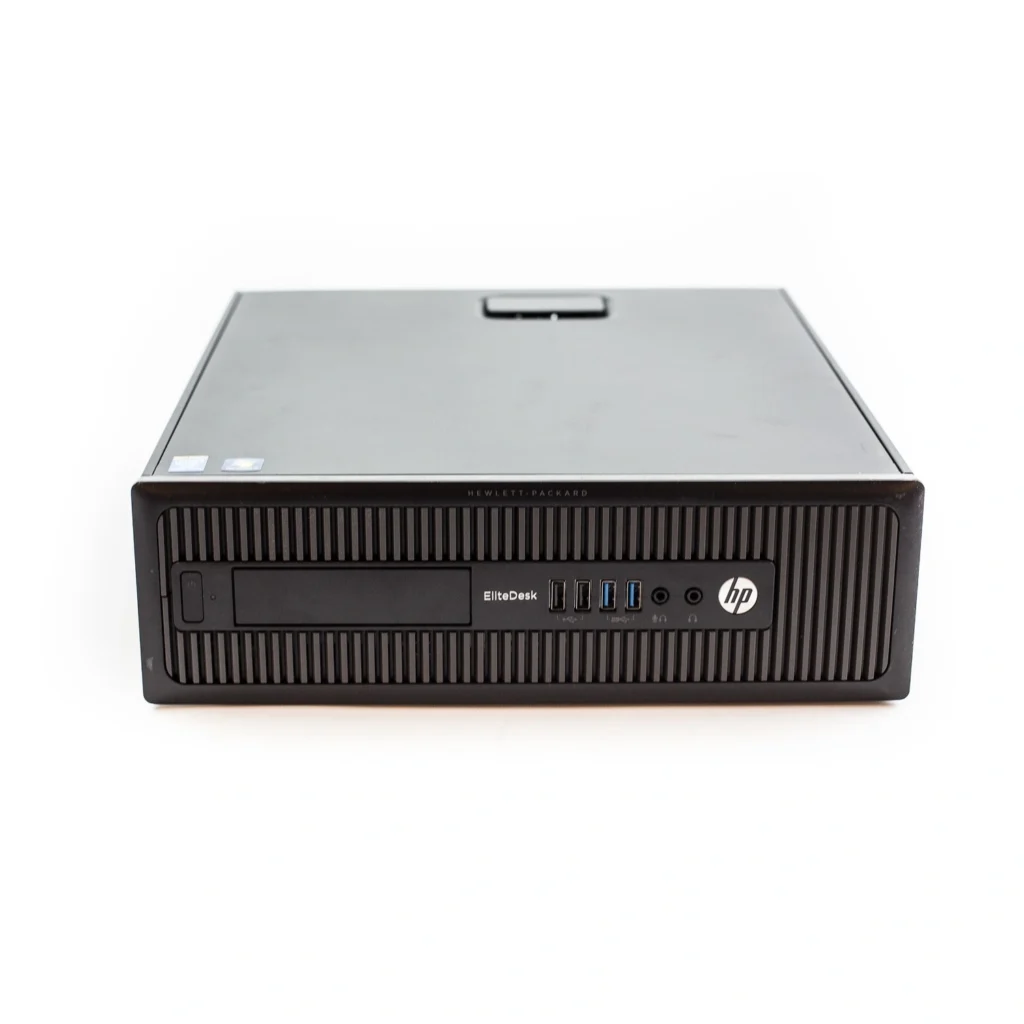 HP EliteDesk 800 G1 Desktop i5-4570/ Ram 8G/ 128G SSD/ 500G HDD/ 250W جهاز كمبيوتر مكتبي إستيراد الجيل الرابع 7 اشتري كمبيوتر HP EliteDesk 800 G1 استيراد بحالة الزيرو معالج i5 وهارد SSD+HDD. أفضل سعر كيسة اوريجنال في مصر مع توصيل سريع للباب.