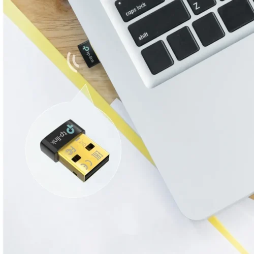 اشترِ دونجل TP-Link UB500 بمصر. تقنية Bluetooth 5.4، توصيل 7 أجهزة، وتصميم Nano مدمج لـ Windows بأفضل سعر من KCS Store.