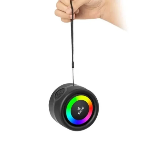 اشترِ سماعة بلوتوث KISONLI S16 بقدرة 5W وبطارية 500mAh بمصر. شحن Type-C، إضاءة RGB، ودعم FM/USB بأفضل سعر من KCS Store.