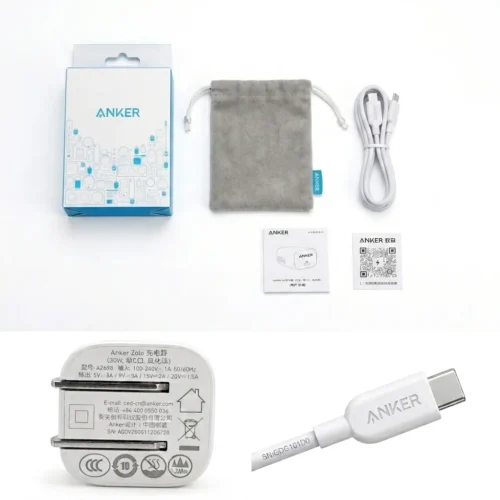 اشترِ شاحن Anker Zolo 30W GaN بمصر. شواحن انكر أصلية مع كابل Type-C لشحن آيفون وسامسونج بسرعة وأمان مع ضمان الأصالة بالسيريال من KCS Store.