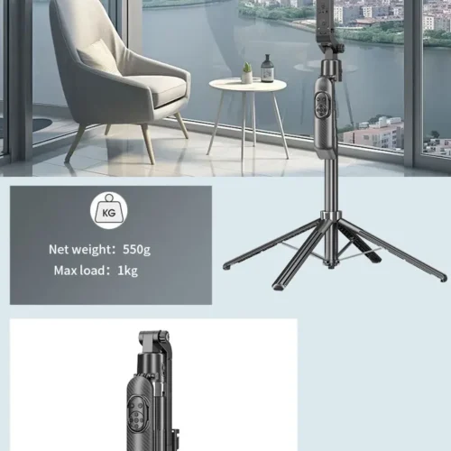 اشترِ تريبود Jmary KT-299 بمصر. تتبع ذكي للوجه AI، طول 1.8 متر، ريموت بلوتوث، سيلفي ستيك وهيكل ألمنيوم وخفيف بأفضل سعر من KCS Store.