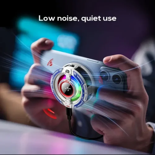 اشتري مبرد هواتف MEMO CX16 للتبريد السريع بشاشة حرارة وإضاءة RGB وتثبيت مغناطيسي وررأس كليب. خيار الموبايل للجيمينج بسعر مميز وتوصيل سريع في مصر.