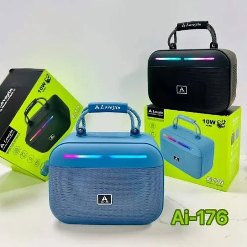 اشترِ سماعة Loveyin Ai-176 الأصلية 10W بمصر. صوت ستيريو قوي، إضاءة RGB مبهجة، بطارية 1800mAh ودعم USB وTF Card بأفضل سعر من KCS Store.